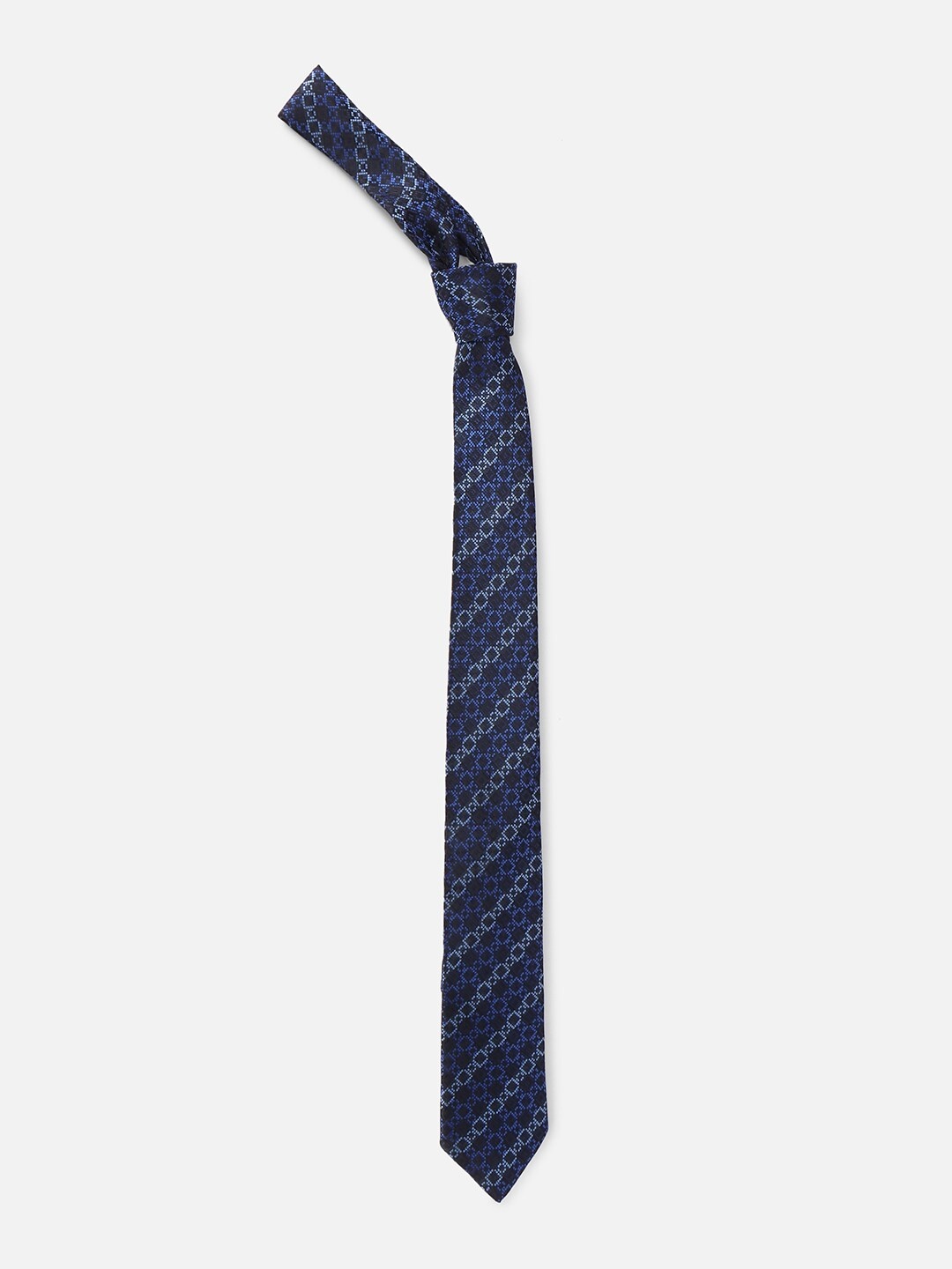 

Allen Solly Men Woven Design Formal Broad Tie, Navy blue