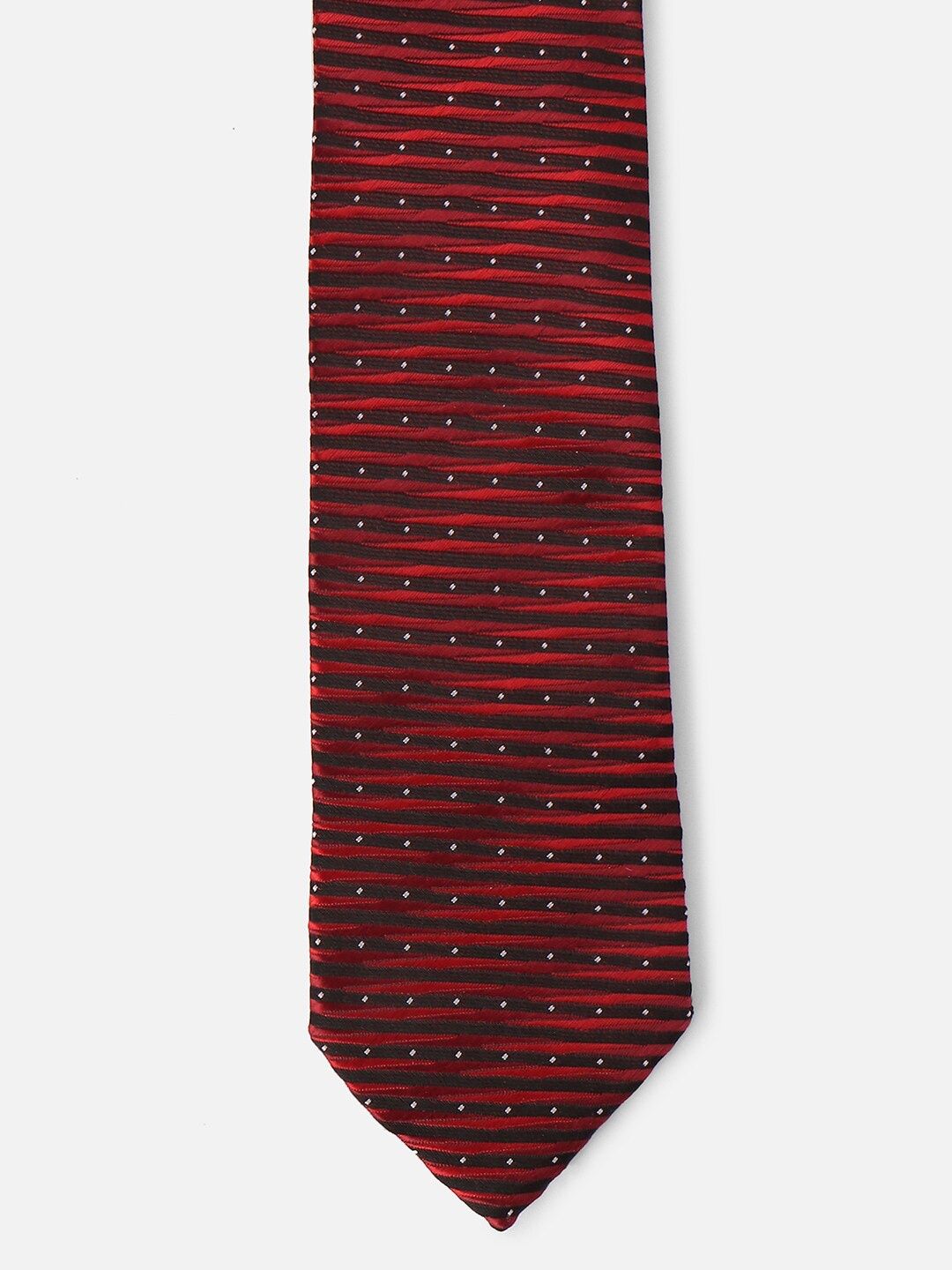 

Allen Solly Men Striped Broad Tie, Maroon