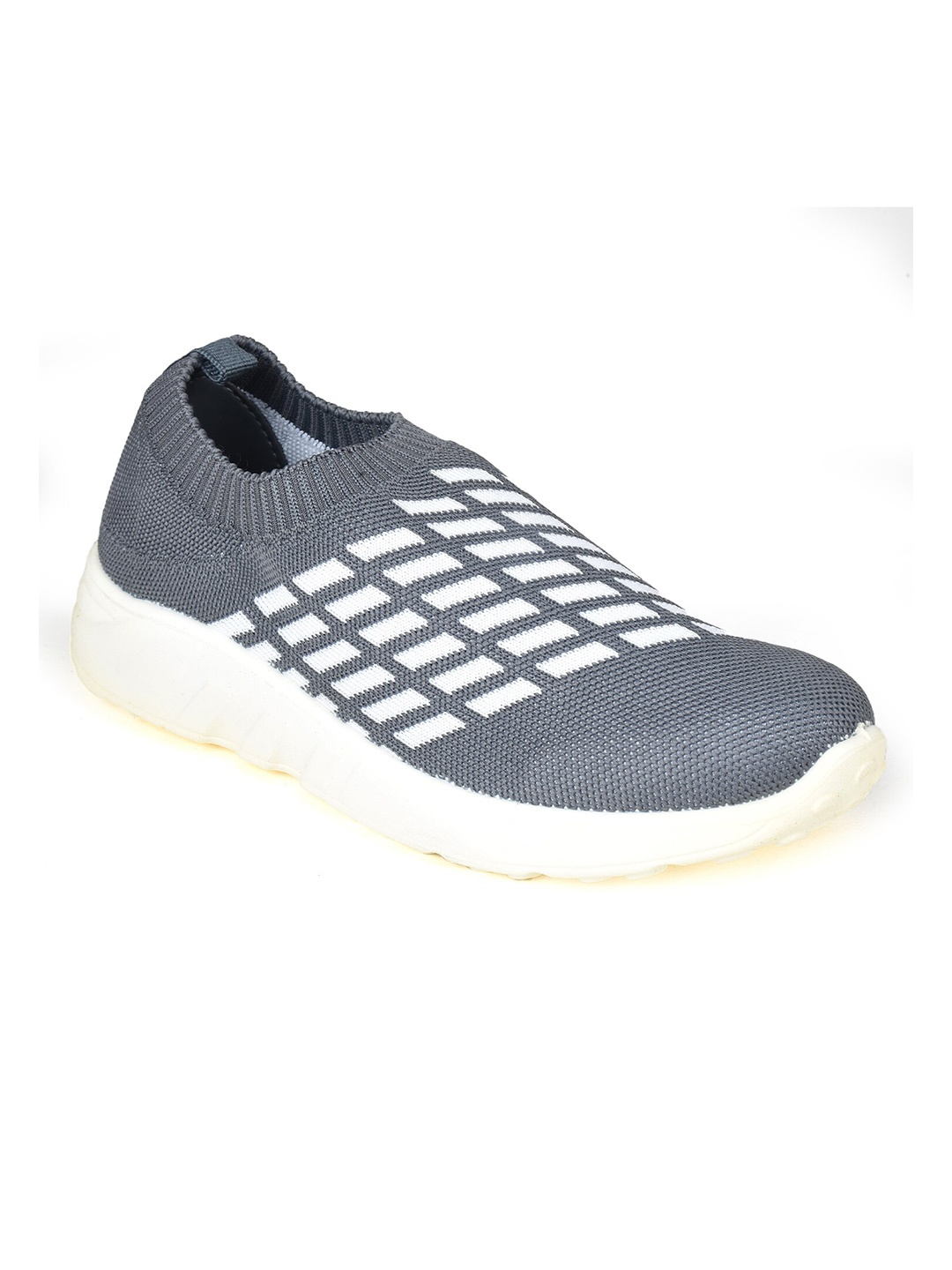 

IMPAKTO Women Mesh Running Non-Marking Shoes, Grey