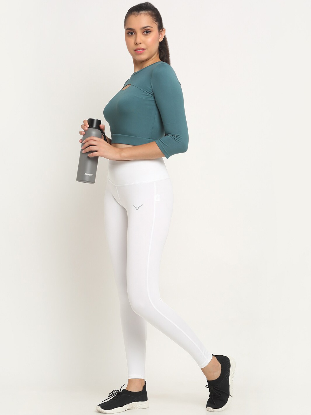 

Invincible Women Performance Leggings, White