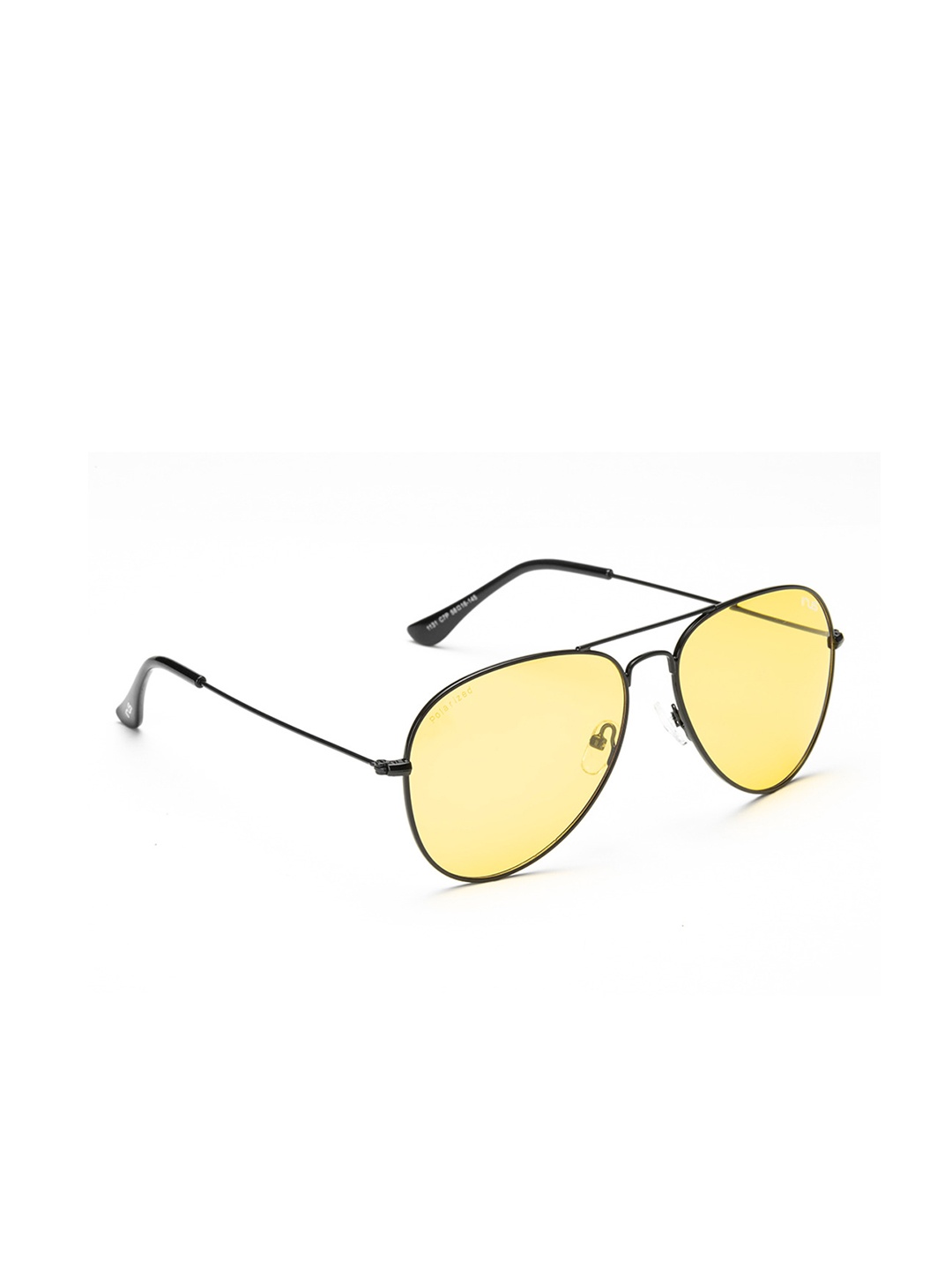 

IRUS by IDEE Men Aviator Sunglasses with Polarised And UV Protected Lens - IRS1131C7PSG, Yellow