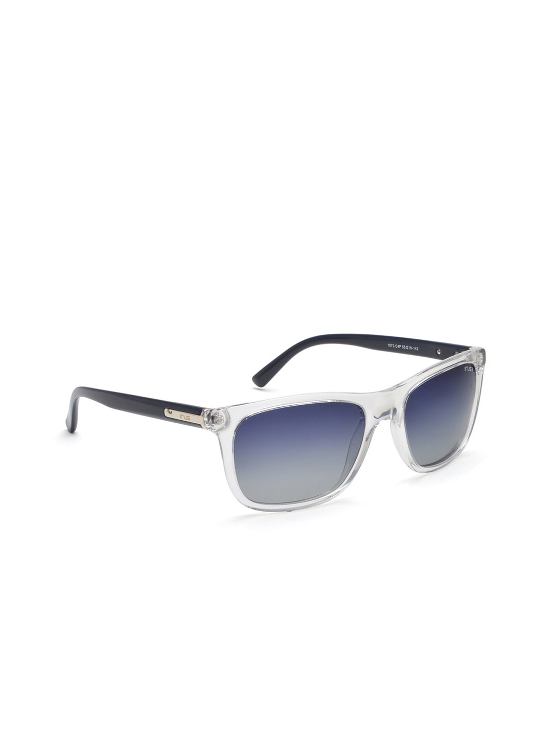 

IRUS by IDEE Men Wayfarer Sunglasses With Polarised and UV Protected Lens-IRS1073C4PSG, Blue