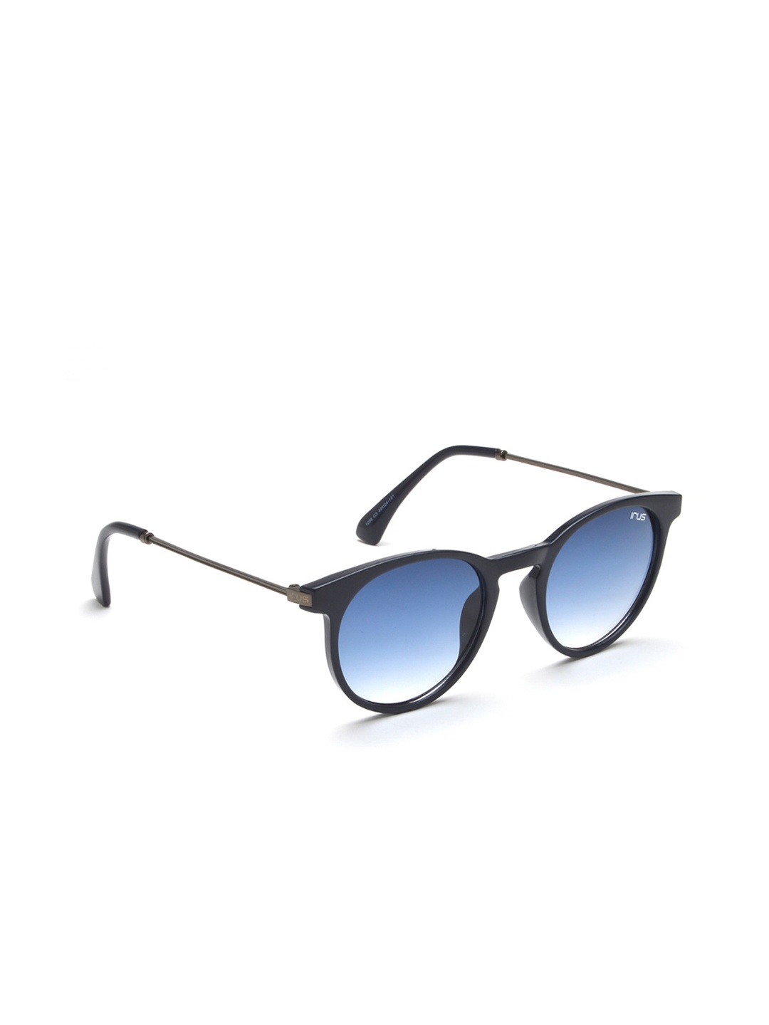 

IRUS by IDEE Men Blue Lens & Blue Round Sunglasses with UV Protected Lens-IRS1098C3SG