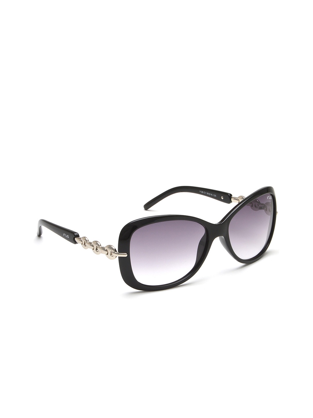 

IRUS by IDEE Women Butterfly Sunglasses With UV Protected Lens, Grey