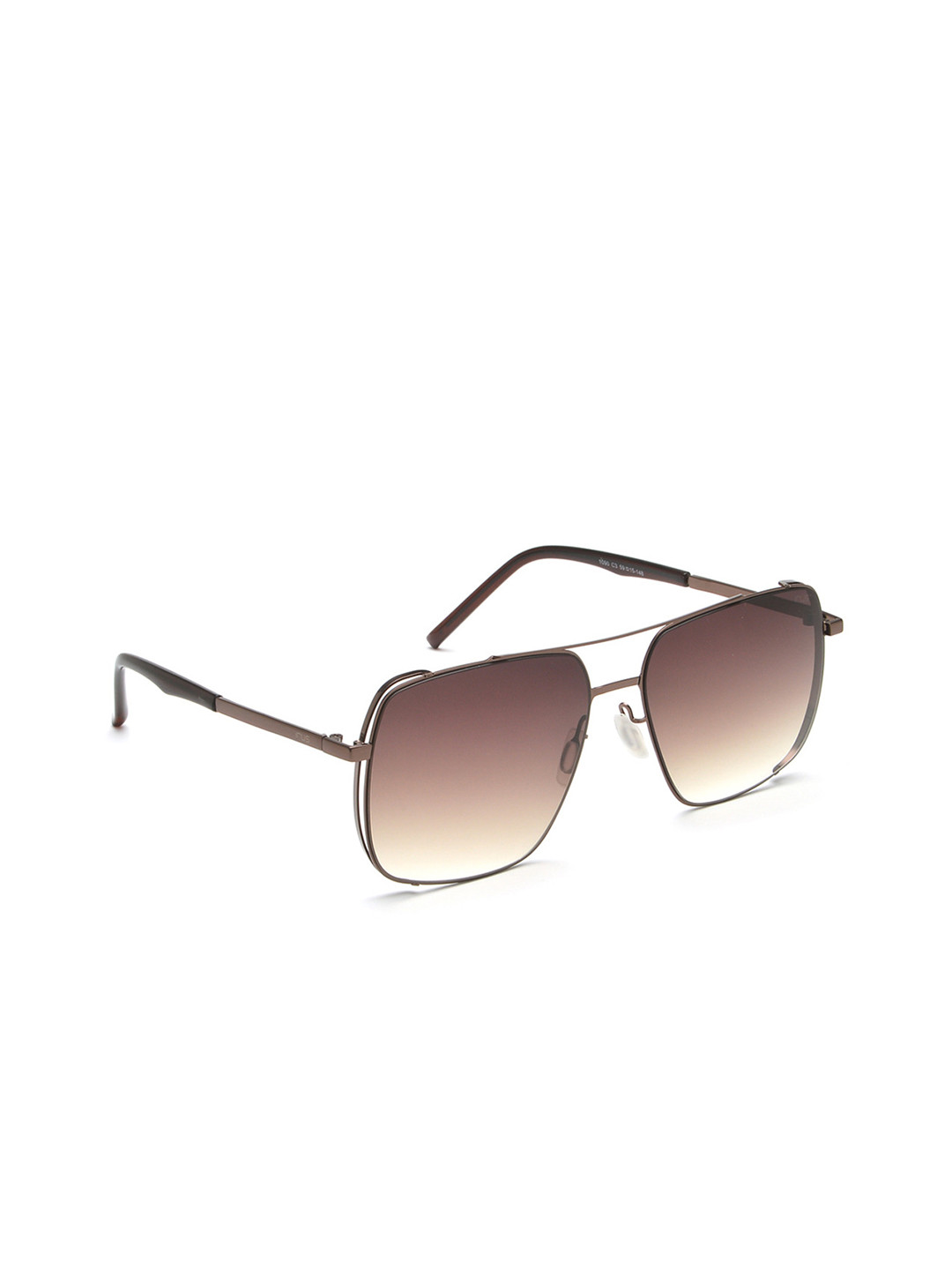 

IRUS by IDEE Men Wayfarer Sunglasses With UV Protected Lens IRS1090C3SG, Brown