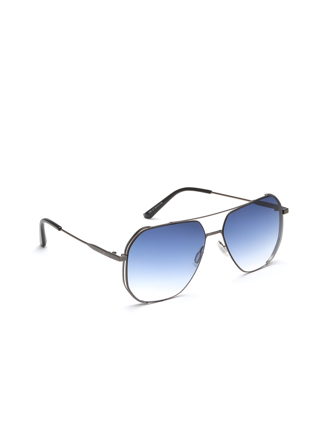 

IRUS by IDEE Men Wayfarer Sunglasses with UV Protected Lens IRS1088C2SG, Blue