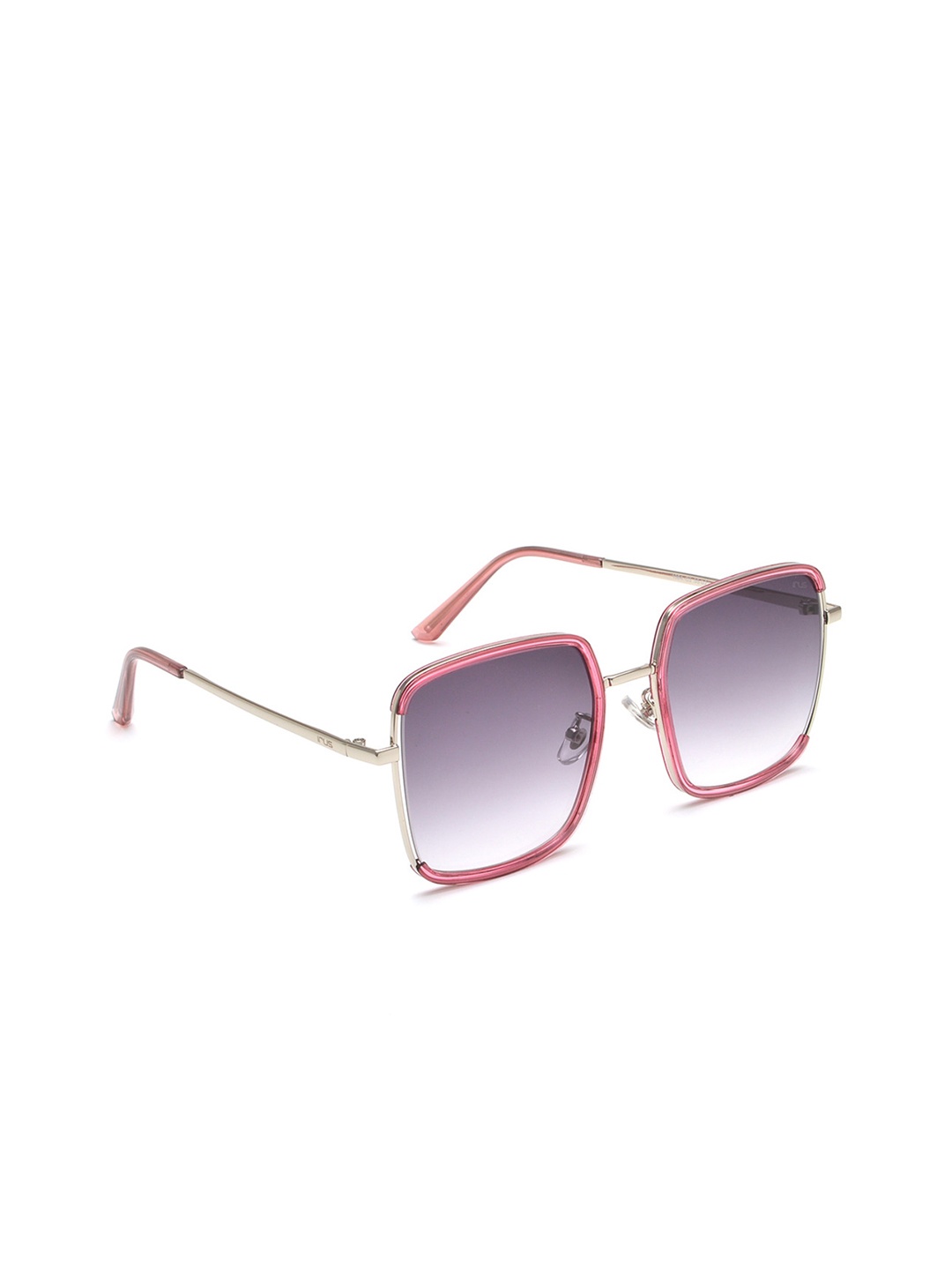 

IRUS by IDEE Women Square Sunglasses With UV Protected Lens, Pink