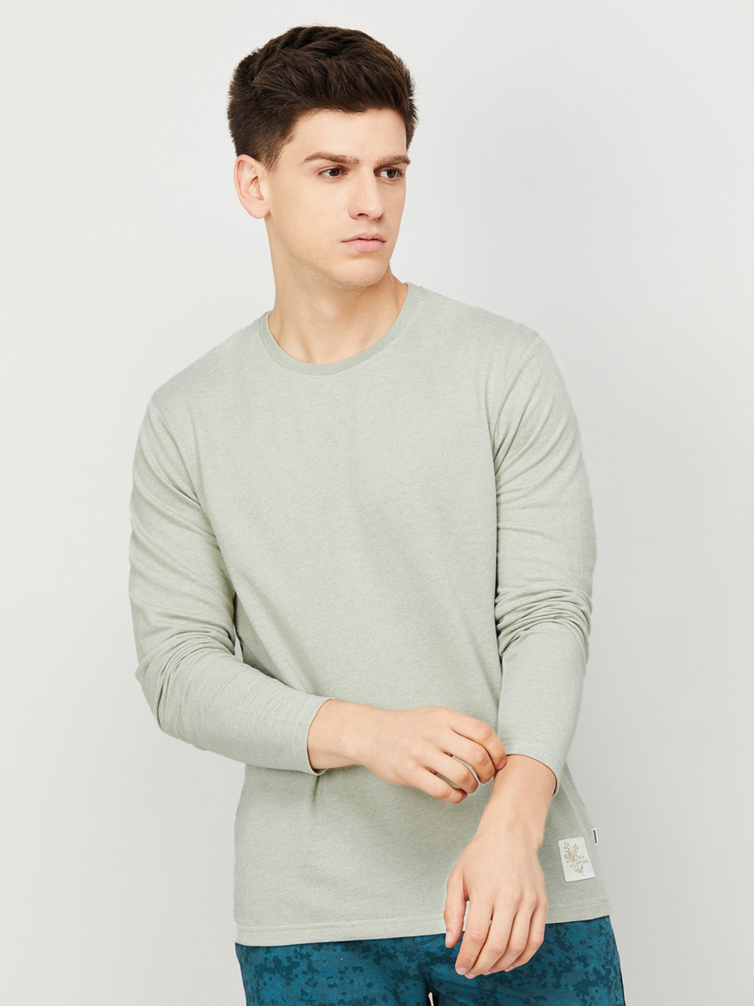 

Fame Forever by Lifestyle Round Neck Cotton T-shirt, White