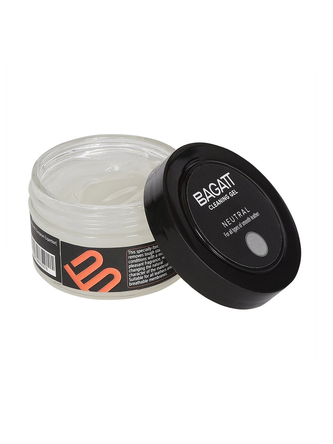 

BAGATT Cleaning Gel Neutral Cleaning Shoe Care Cream, Transparent