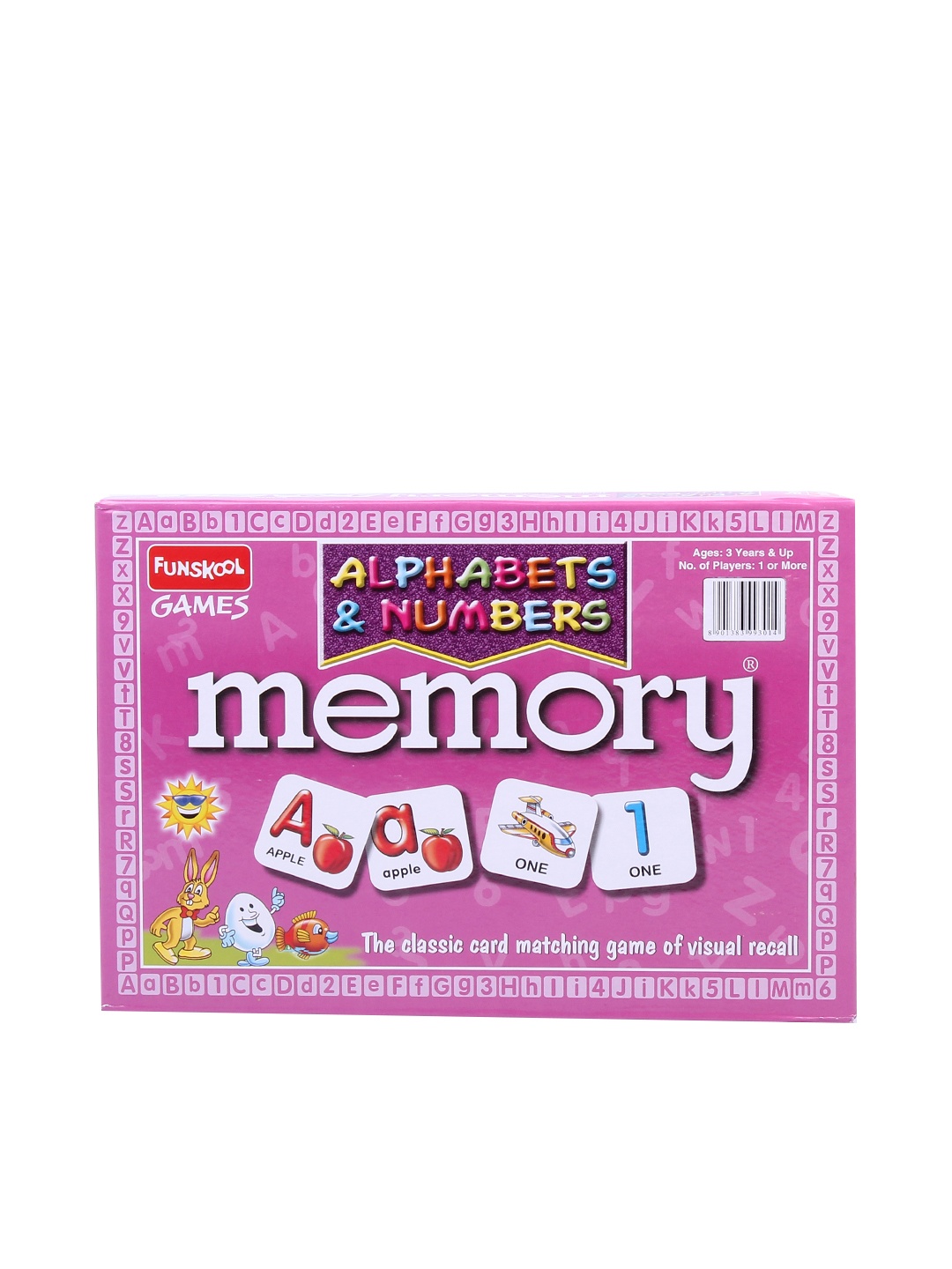 

Funskool Memory Alphabets & Numbers for 3+Years, Multi
