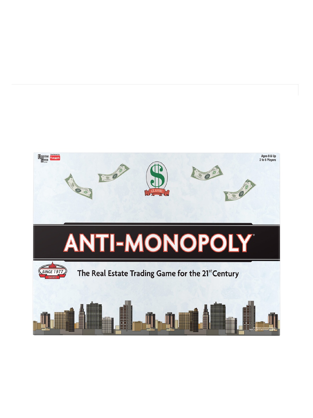 

Funskool ANTI-MONOPOLY Real Estate Trading Game for 8+Years, Multi