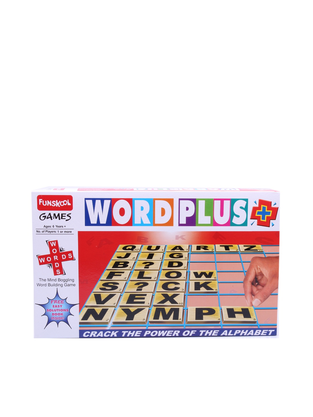 

Funskool Word Plus Activity Toy Games For Age 6+ Years, White
