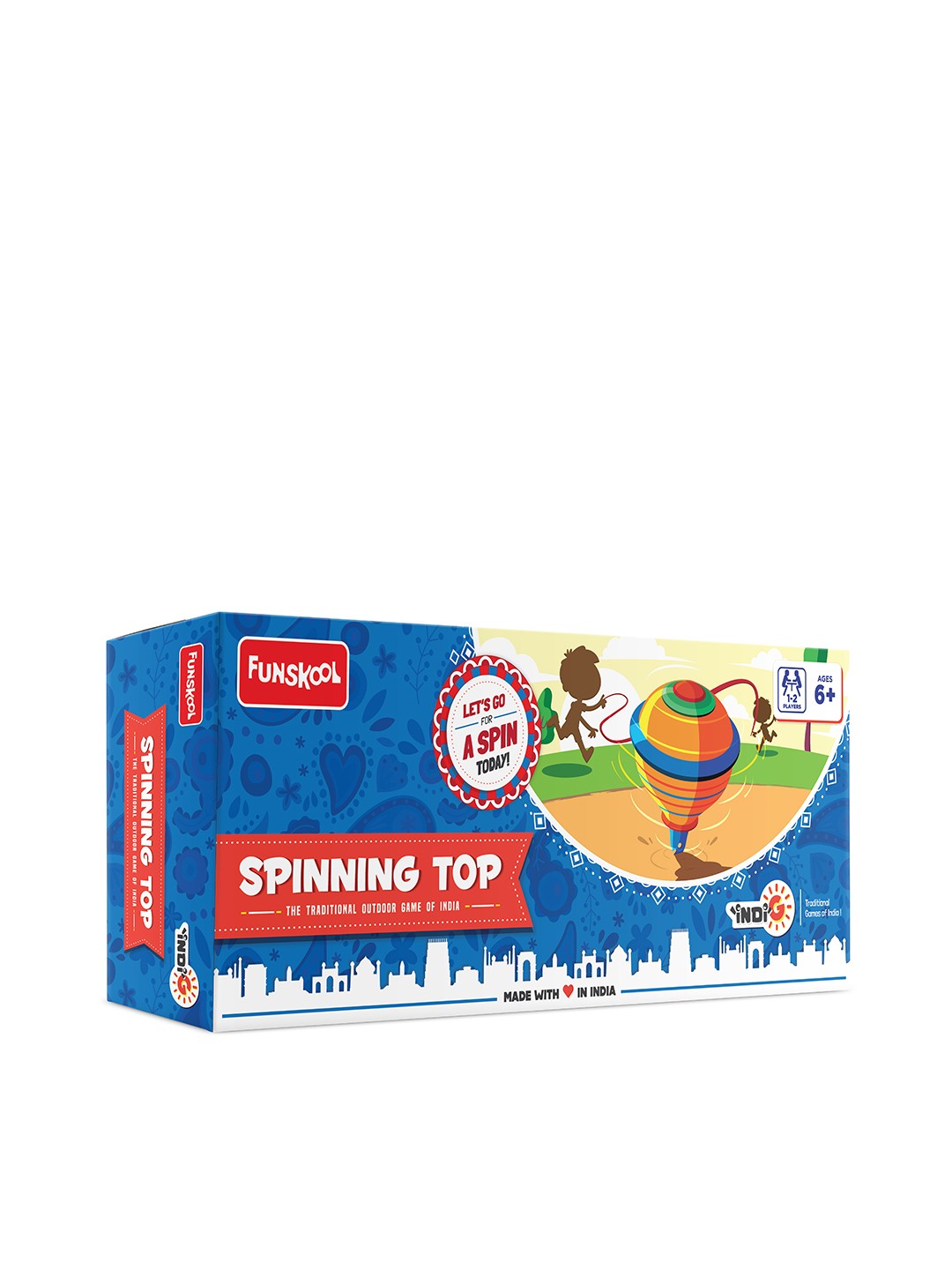 

Funskool Spinning Top for 6+Years, Multi