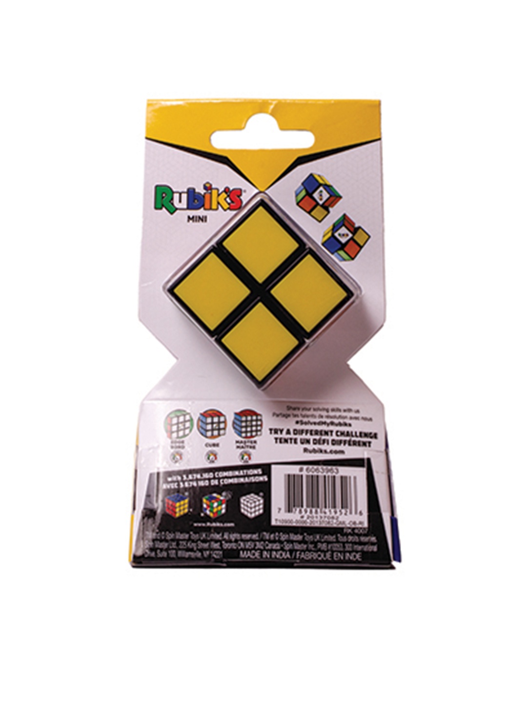 

Funskool Rubiks Mini 2*2, Multi