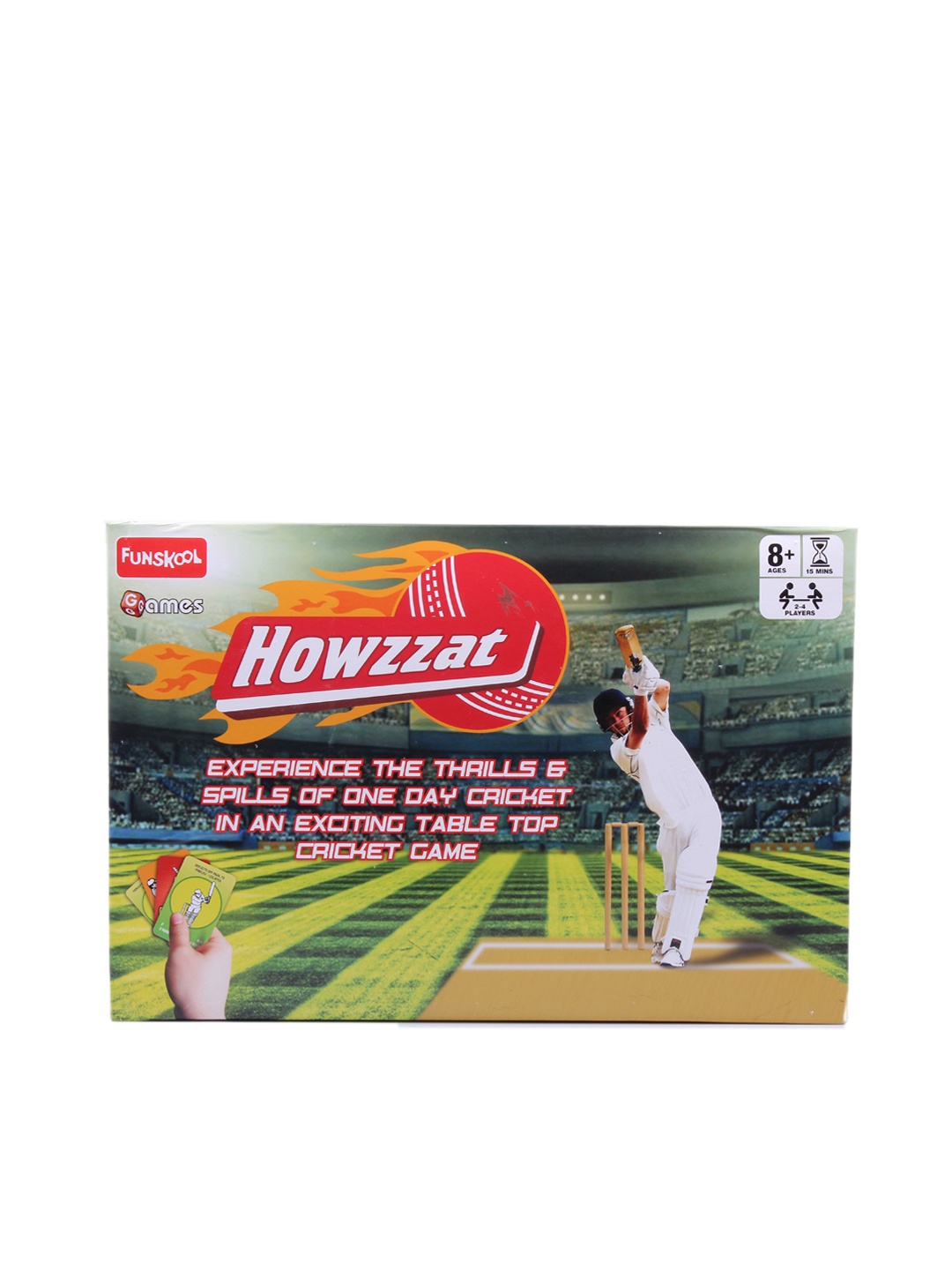 

Funskool HOWZZAT Cricket Board Game for 8+Years, Multi