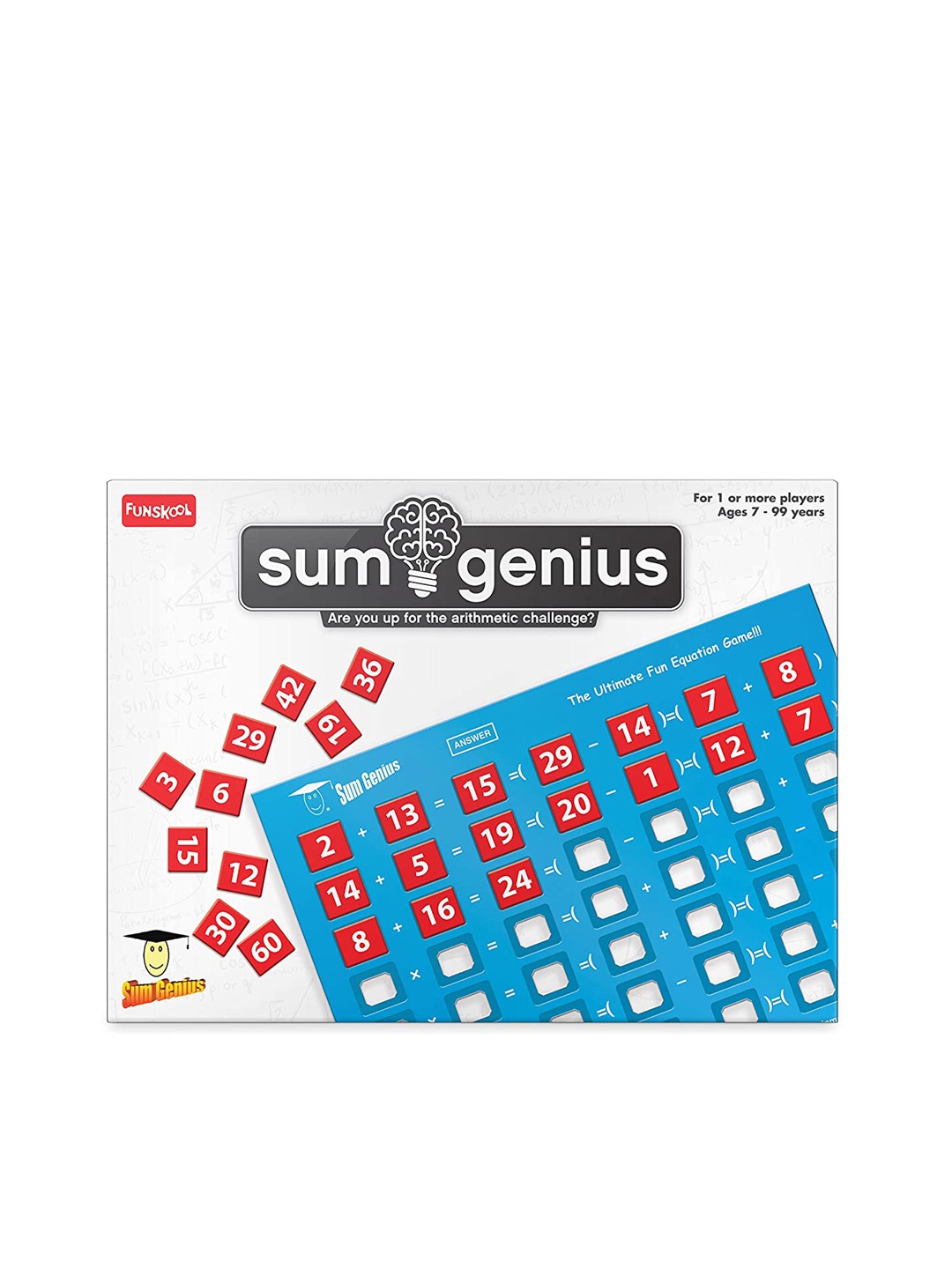 

Funskool SUM GENIUS for 7+Years, Multi