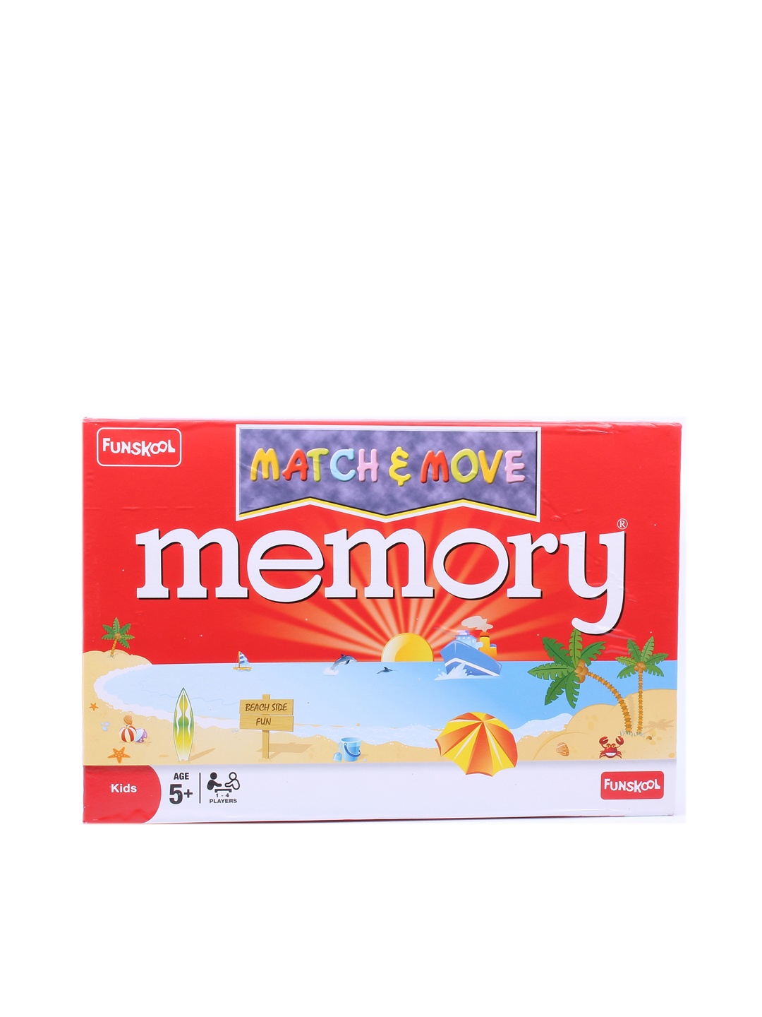 

Funskool MEMORY MATCH & MOVE Game for 5+ Years, Multi