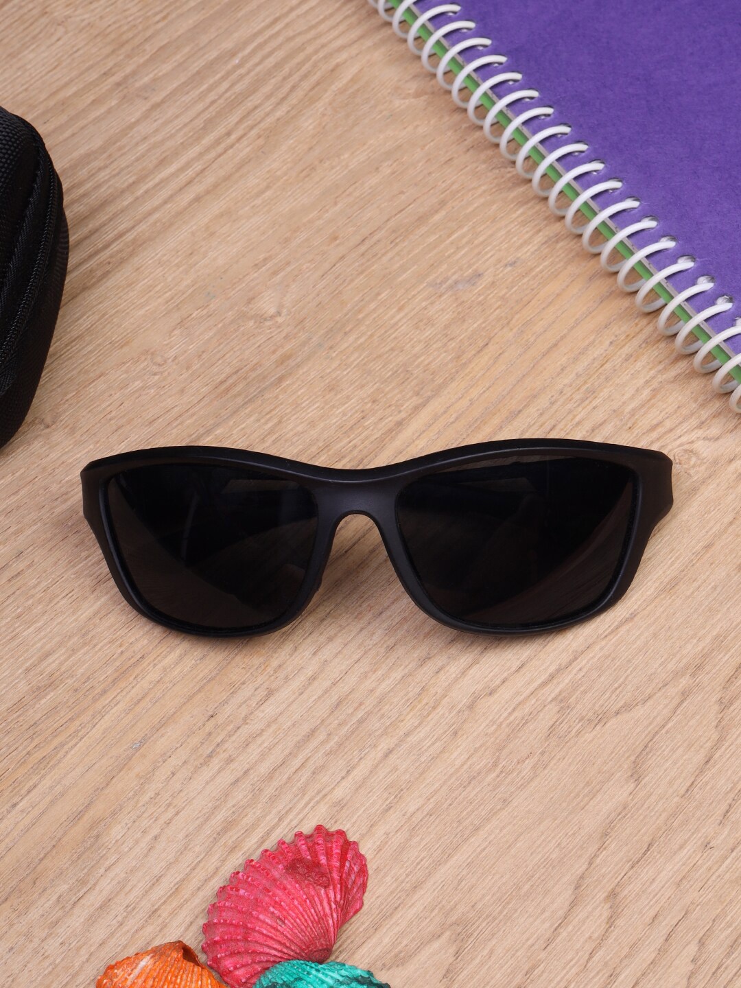 

Kastner Men Sports Sunglasses with Polarised and UV Protected Lens CM2_MAHARAJA_BLK, Black