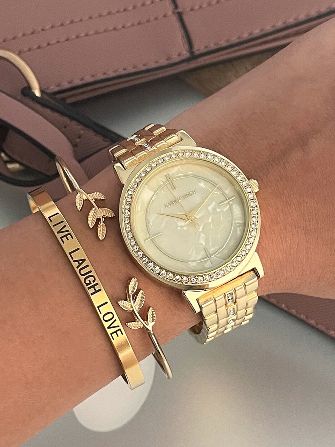 

JOKER & WITCH Gold Watch Gift Set JWBS881