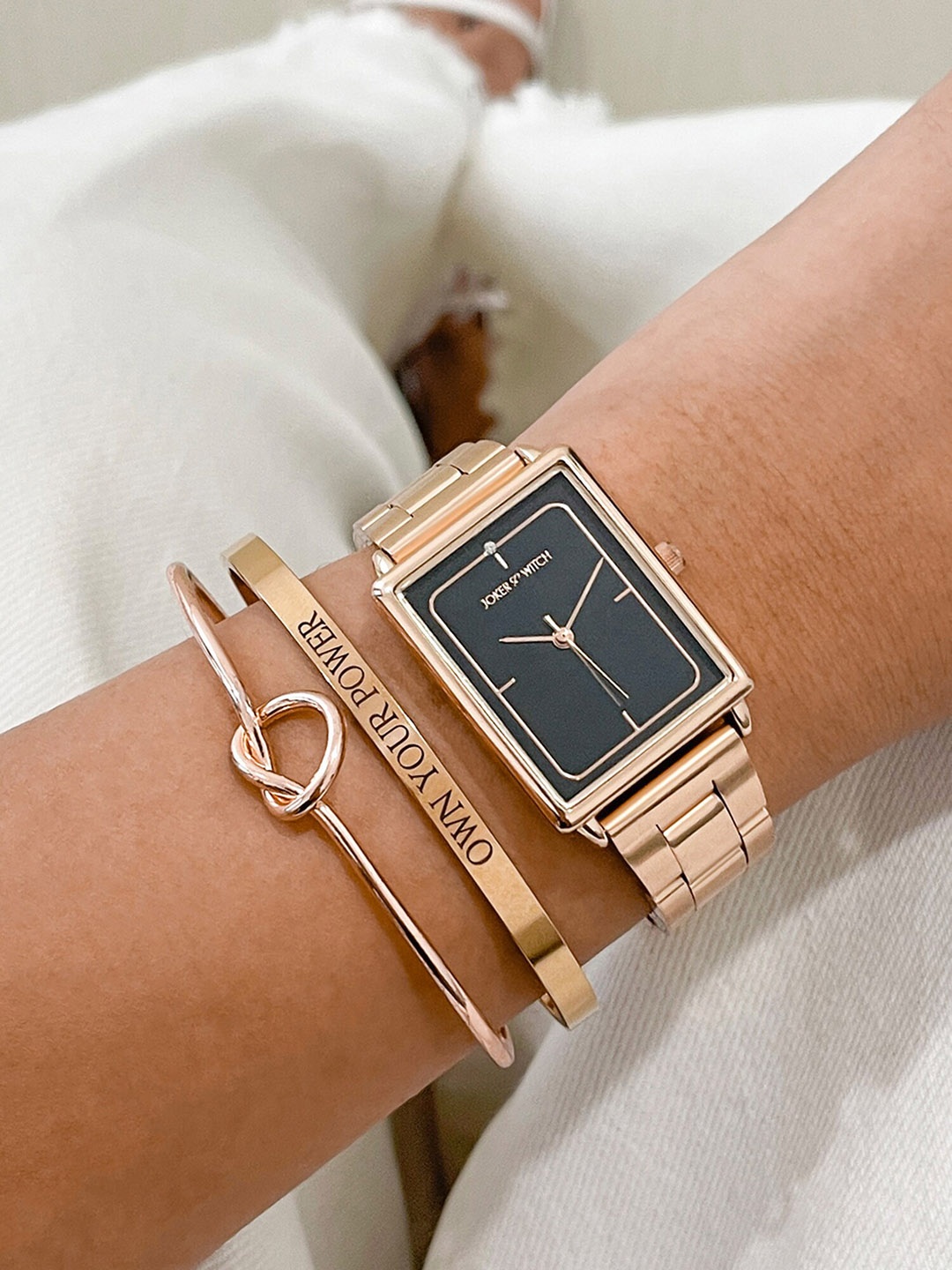 

JOKER & WITCH Women Rose Gold Glendale Watch Gift Set