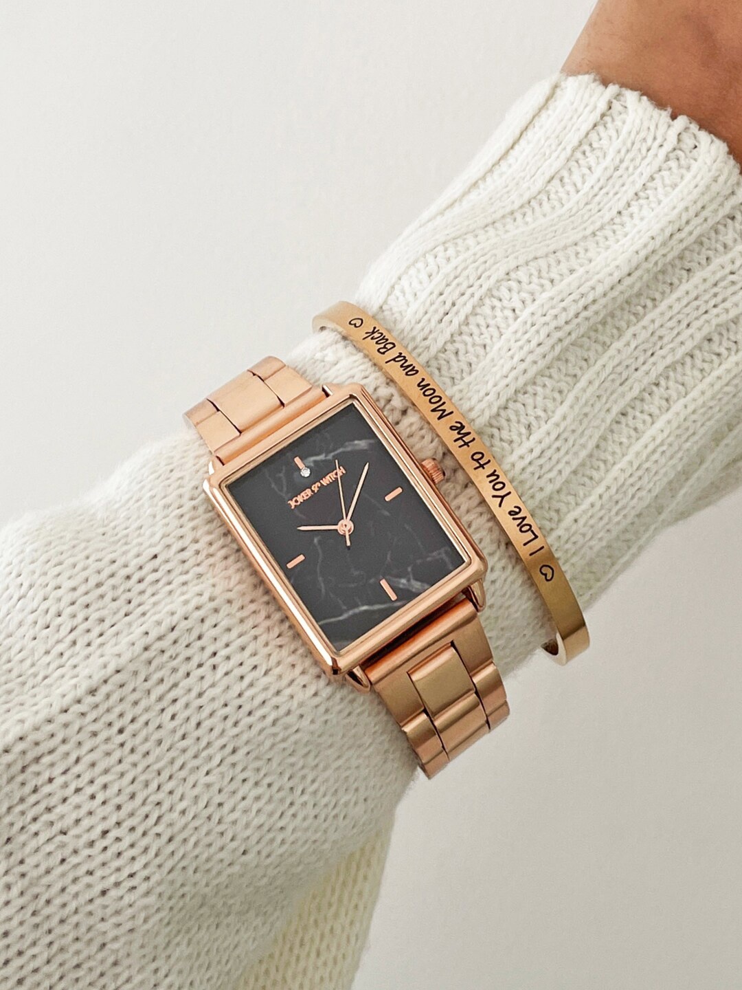 

JOKER & WITCH Women Watch Gift Set JWBS794, Rose gold