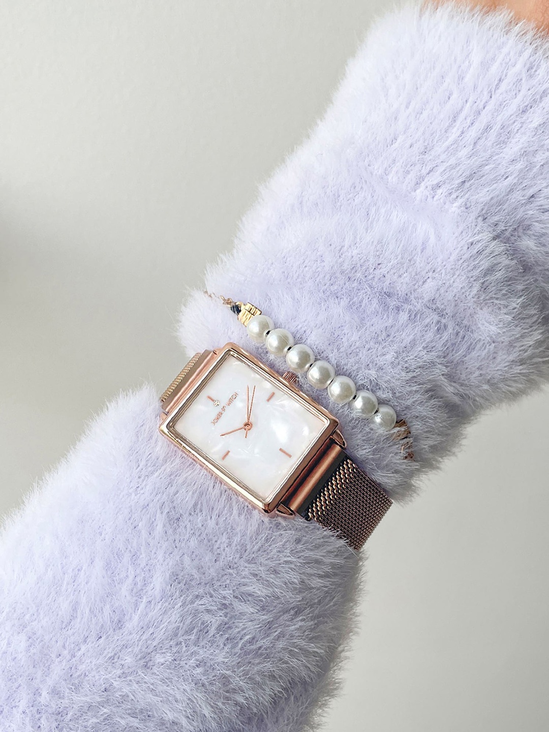 

JOKER & WITCH Women Watch Gift Set, White