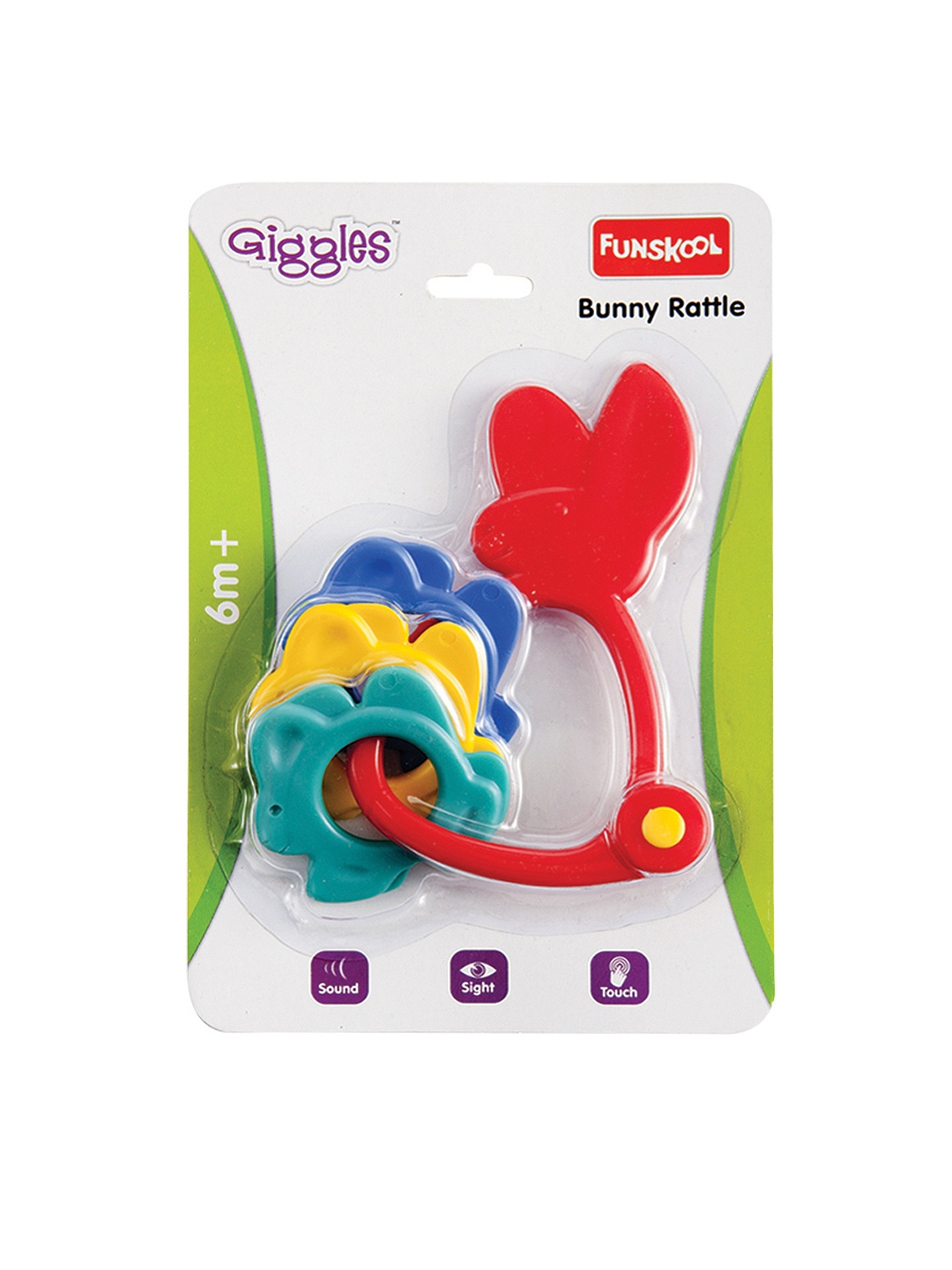 

Giggles Bunny Rattle, Multi