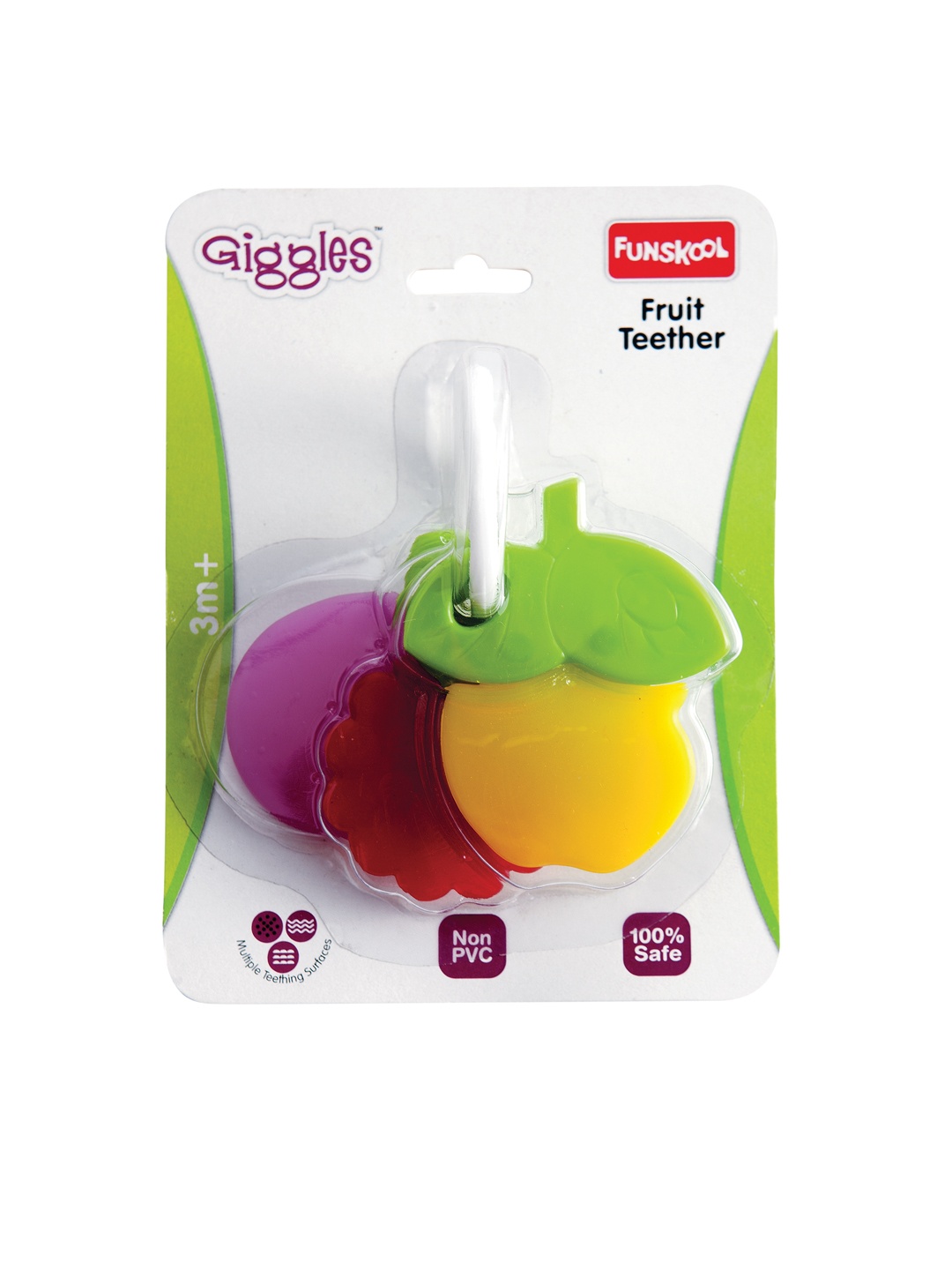 

Giggles Fruit Teether, Multi