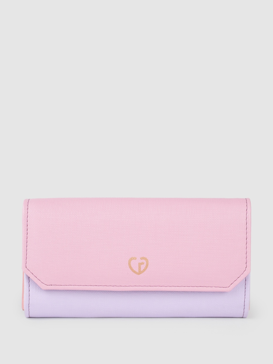 

Caprese Women Colourblocked Envelope, Pink