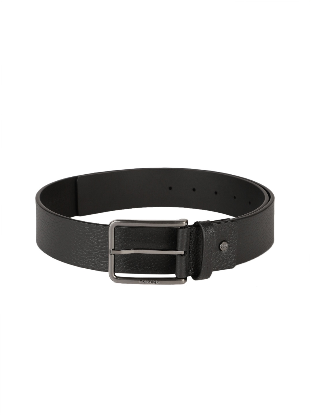 

Calvin Klein Men Solid Leather Belt, Black