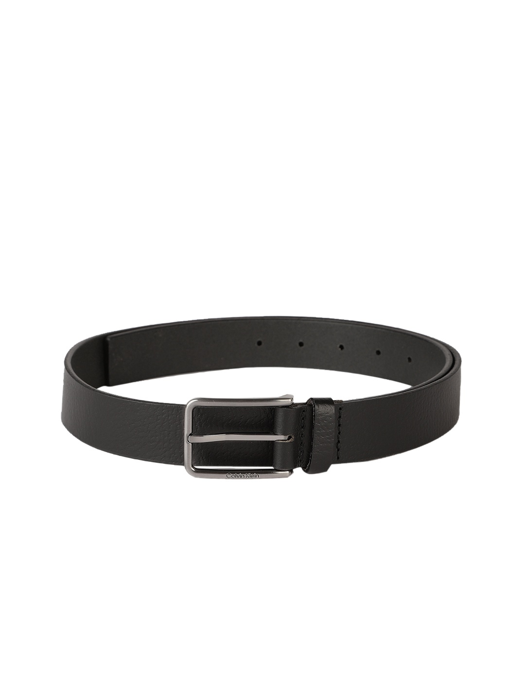 

Calvin Klein Men Solid Leather Belt, Black