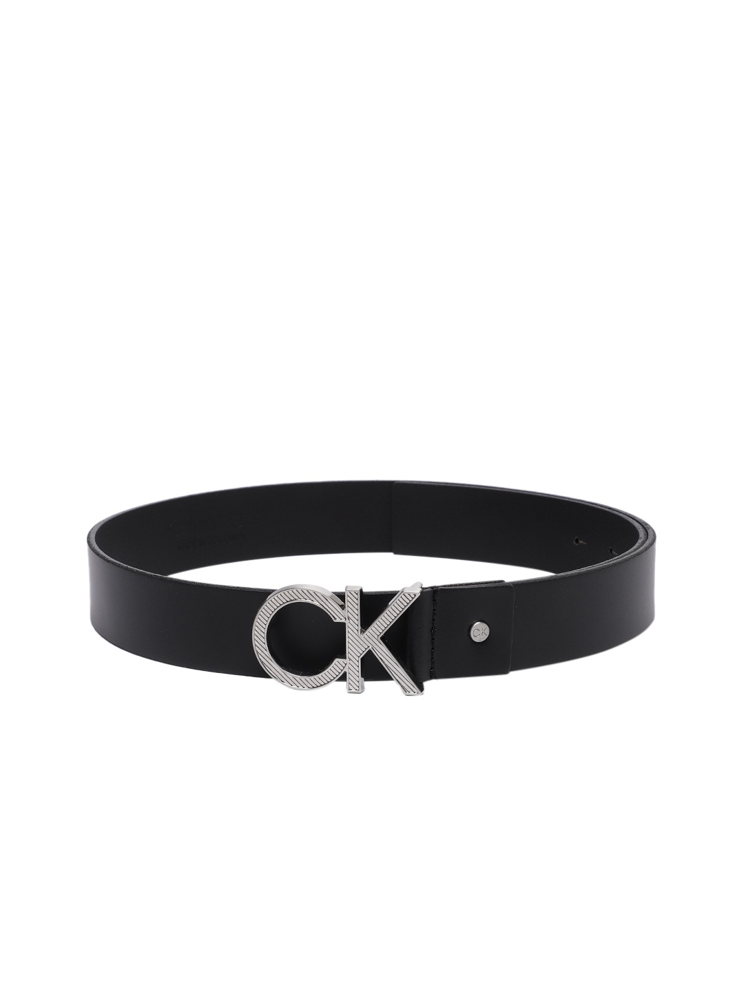 

Calvin Klein Men Solid Leather Belt, Black