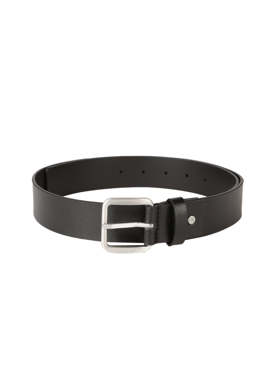 

Calvin Klein Men Solid Leather Belt, Black
