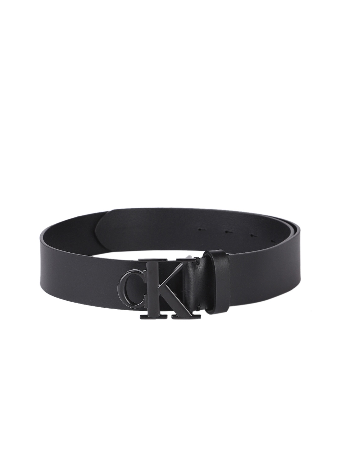 

Calvin Klein Men Solid Leather Belt, Black