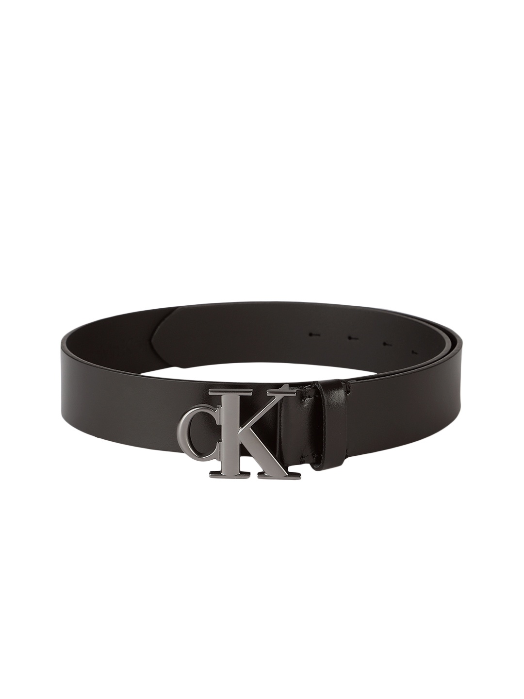 

Calvin Klein Men Solid Leather Belt, Black