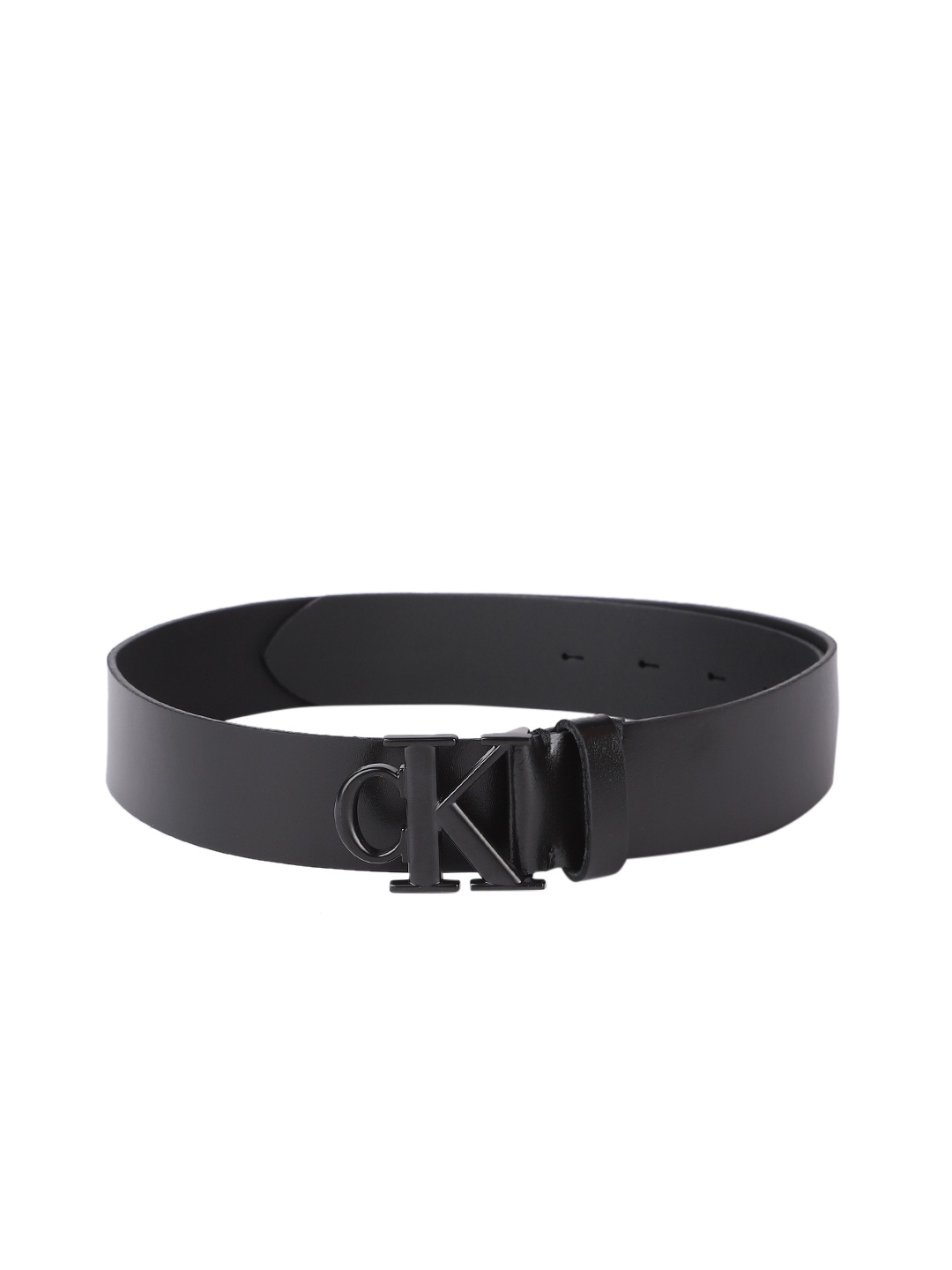 

Calvin Klein Men Solid Leather Belt, Black
