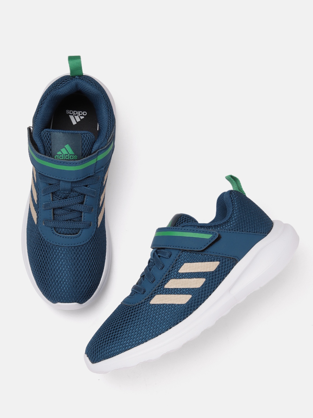 

ADIDAS Kids Woven Design Bolter 1.0 Running Shoes, Blue