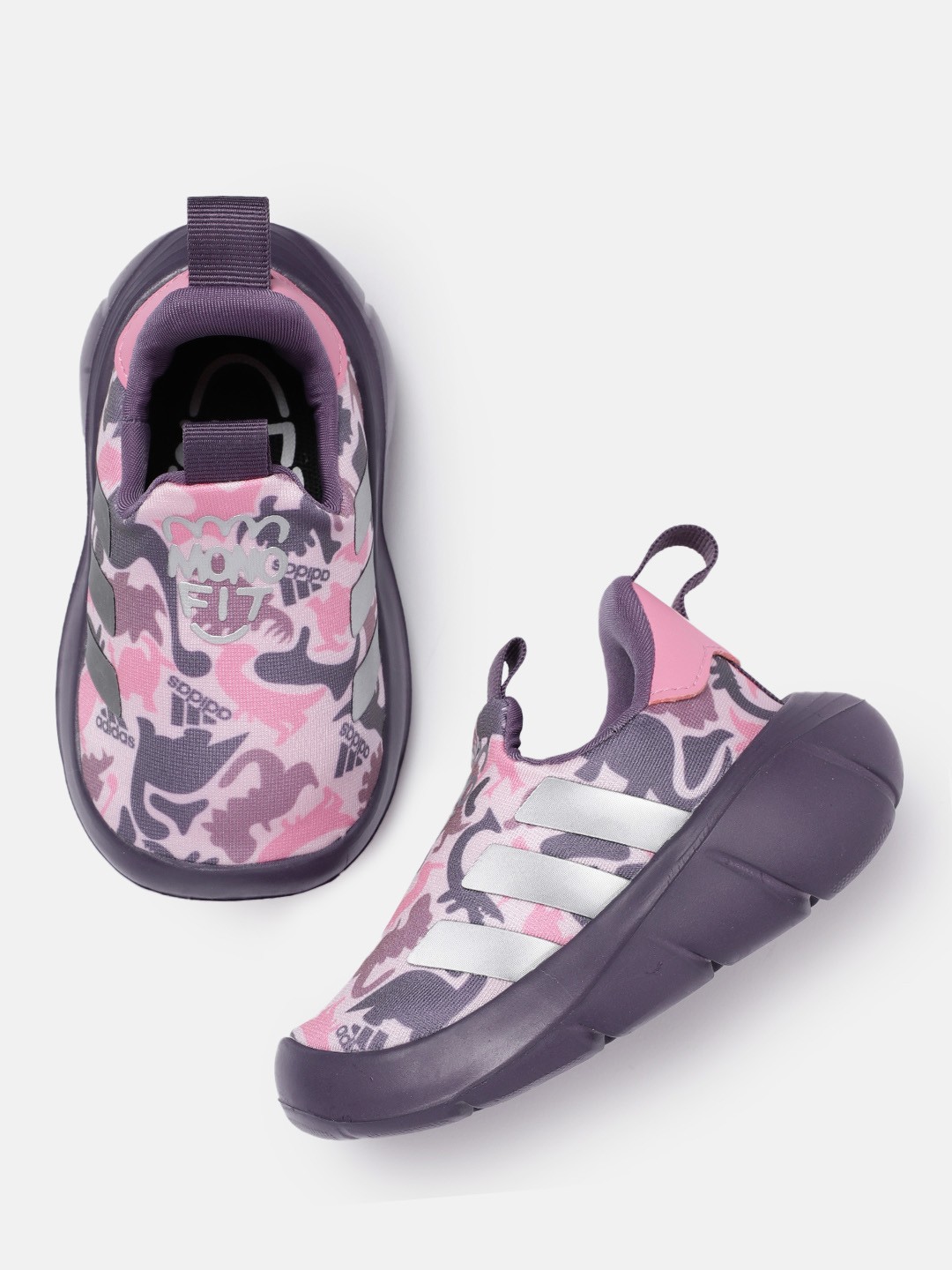 

ADIDAS Kids Conversational Printed MONOFIT Training Shoes, Purple