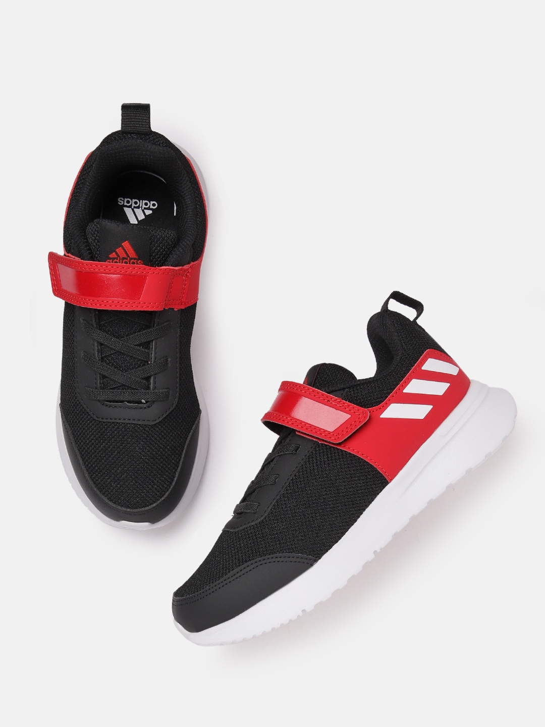 

ADIDAS Kids Woven Design Sterlinn 2.0 Running Shoes, Black