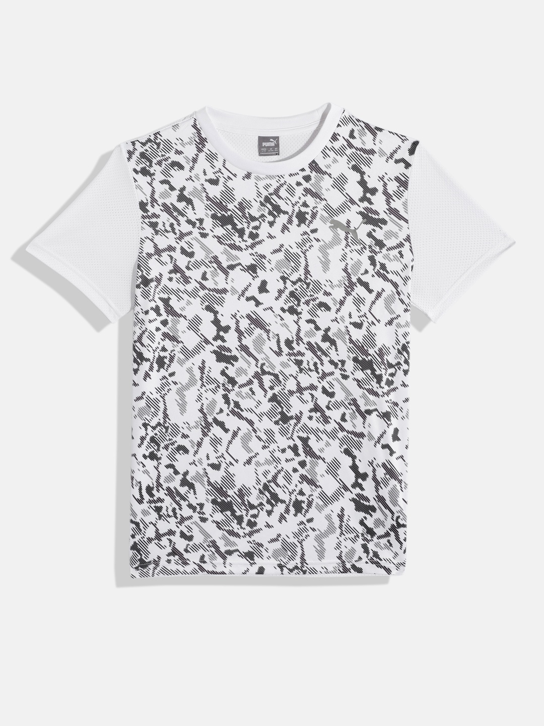 

Puma Boys Active Sports Youth Graphic Printed T-shirt, White