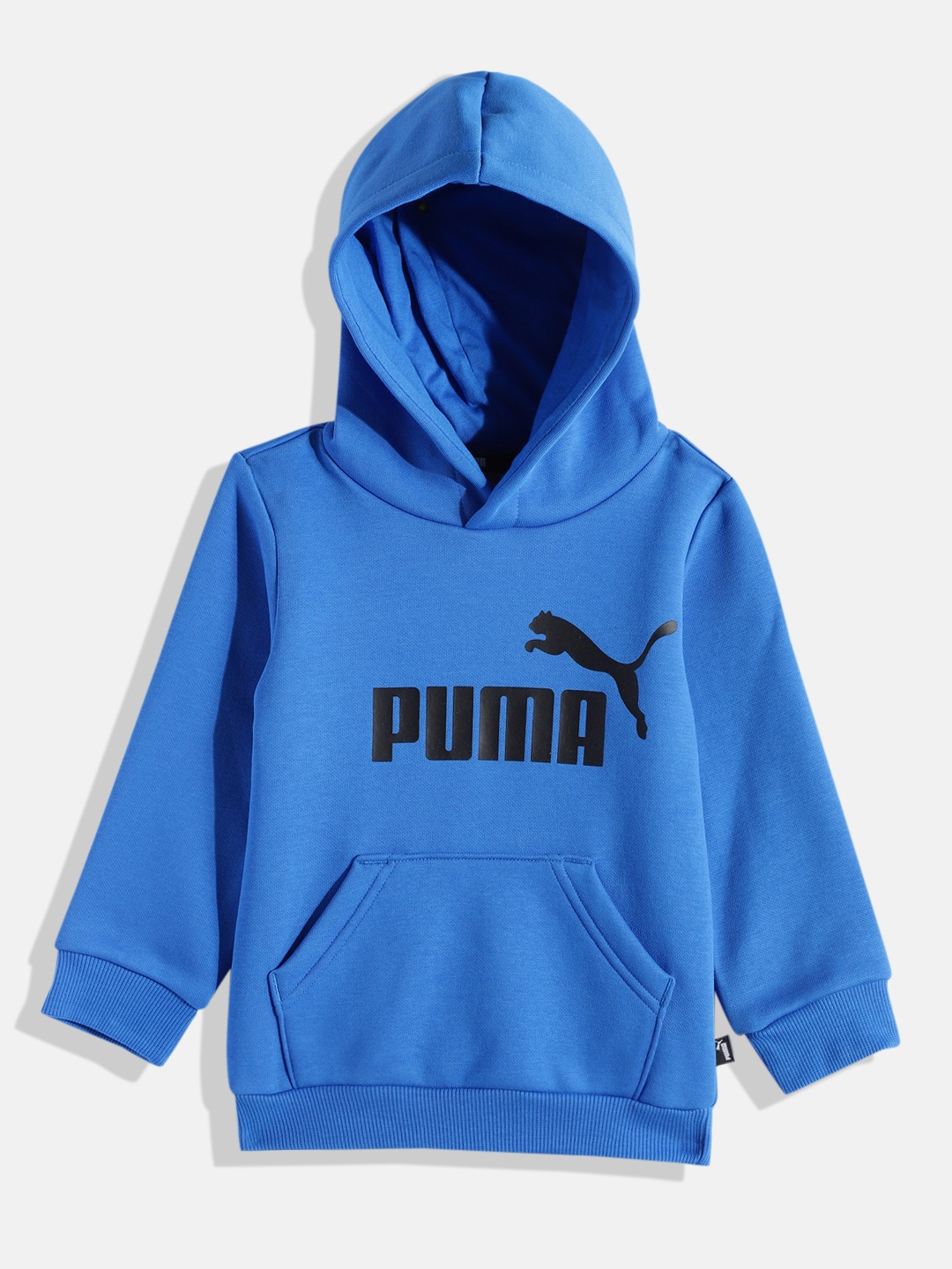 

Puma Boys Printed Hooded Sweatshirt, Blue