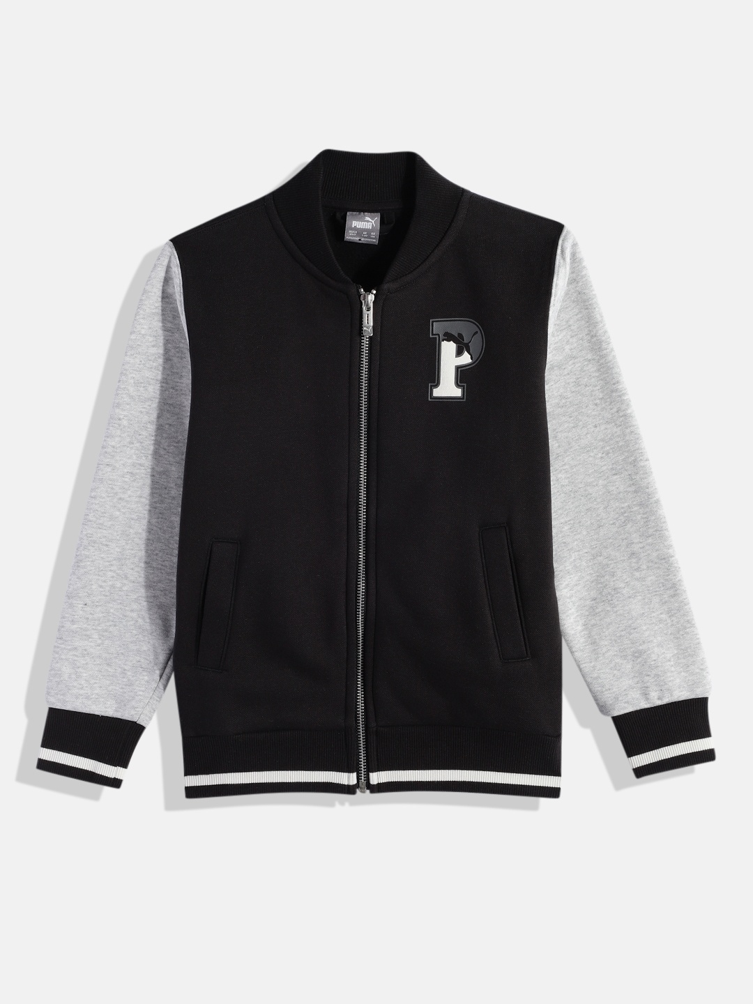 

Puma Boys PUMA SQUAD Youth Outdoor Varsity Jacket, Black
