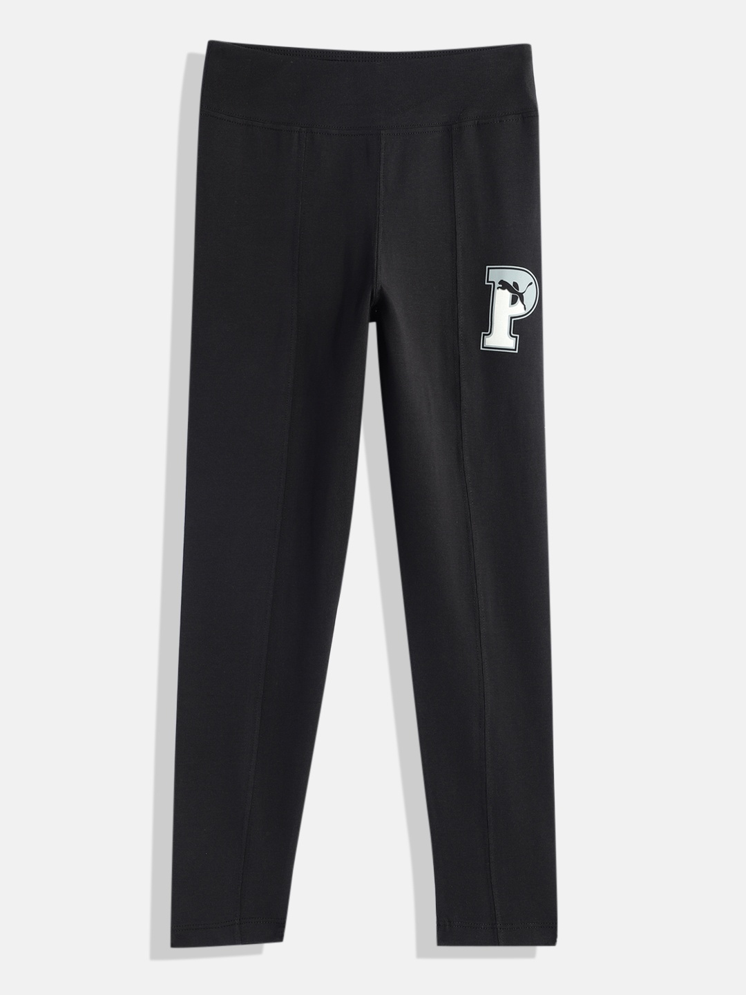 

Puma Girls Squad Youth High-Waist Solid Leggings, Black