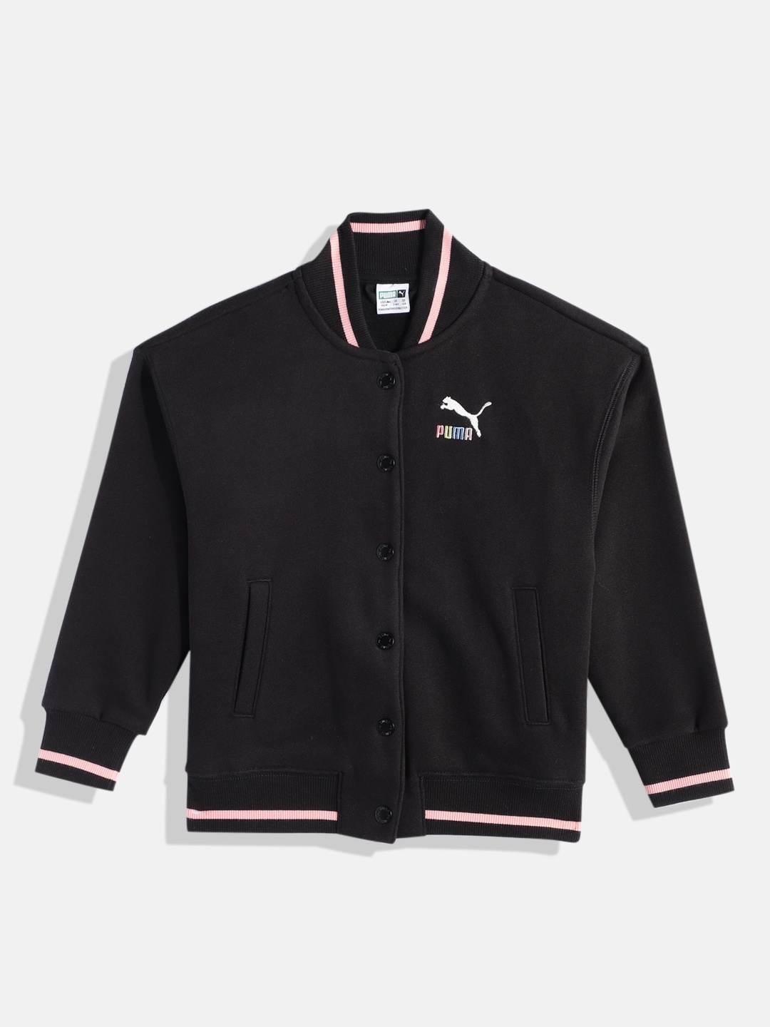 

Puma Girls Classics Sweater Weather Youth Sporty Jacket, Black