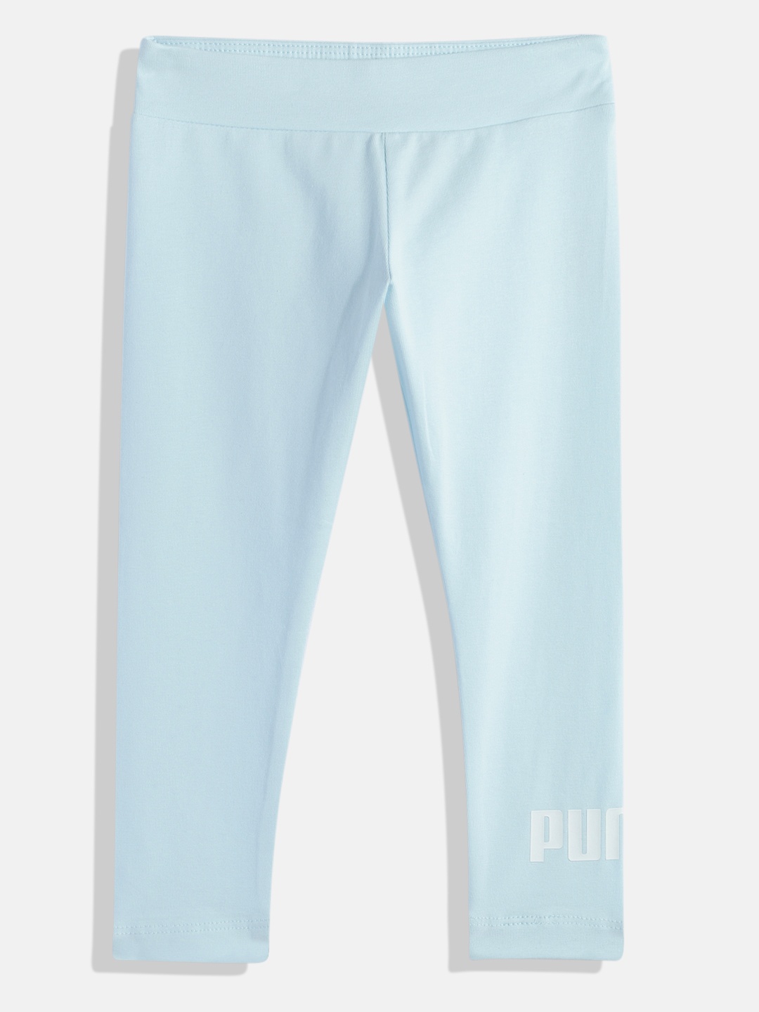 

Puma Girls Essentials Logo Printed Leggings, Blue