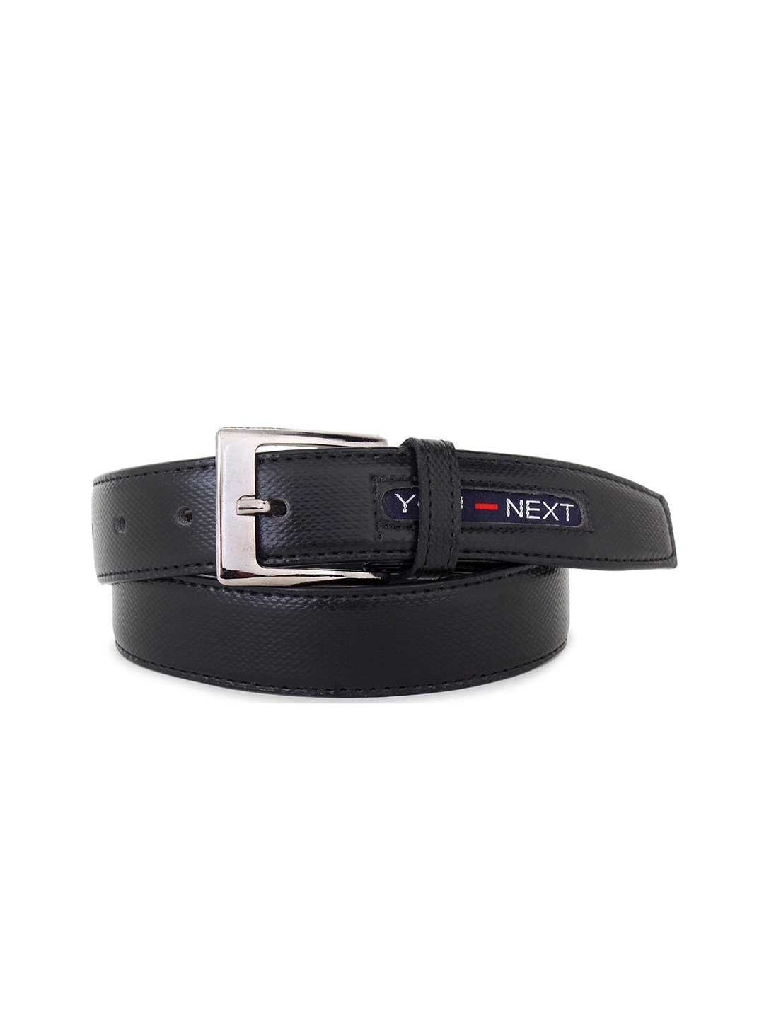 

Zacharias Boys Textured Belt, Black