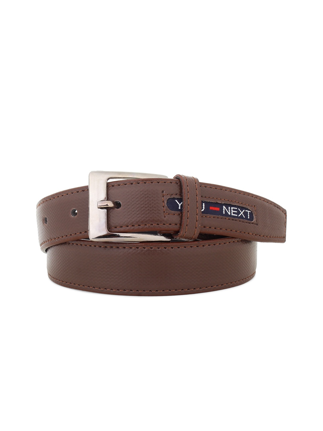 

Zacharias Boys Textured Belt, Brown