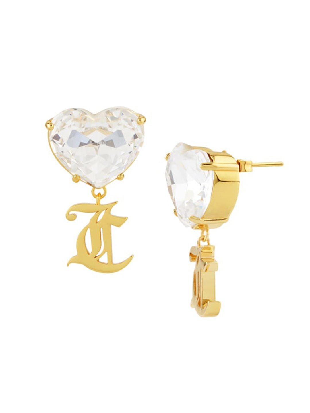 

Juicy Couture Contemporary Studs Earrings, Gold