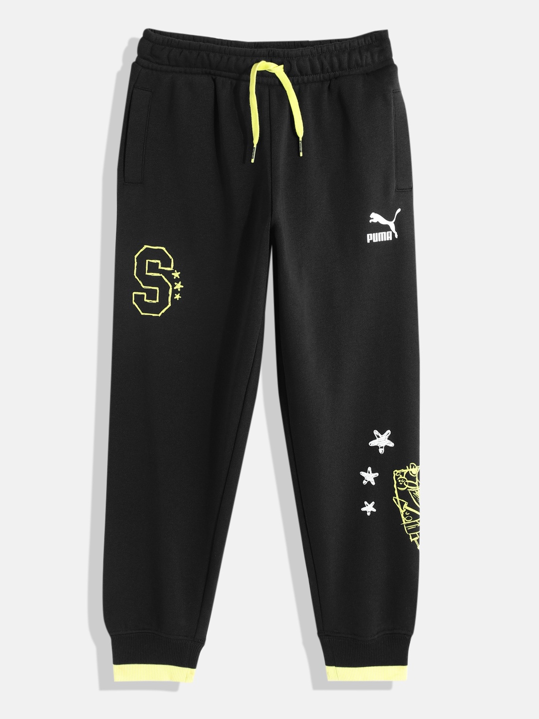 

PUMA x SPONGEBOB Kids Joggers, Black