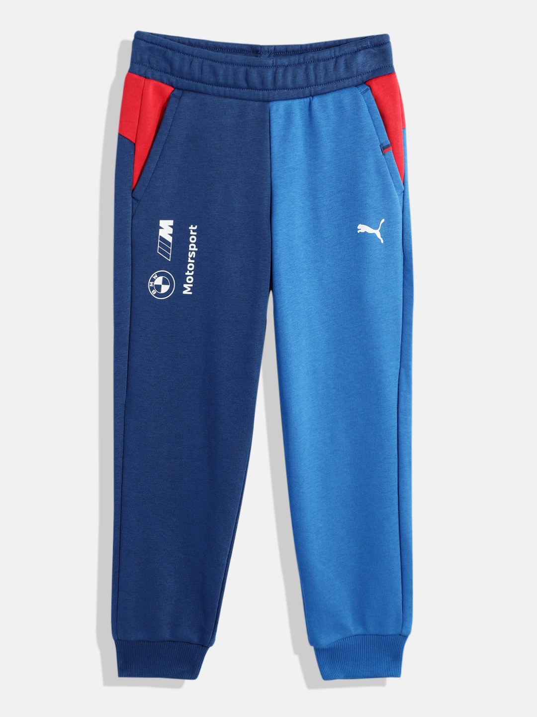 PUMA Motorsport Kids BMW M Printed Joggers, Blue